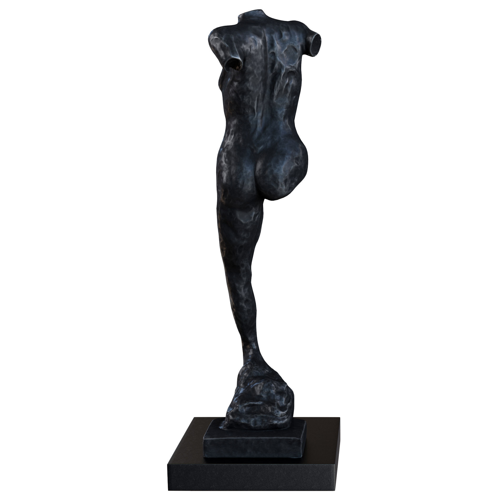 Bronze Sculpture 3D model_3