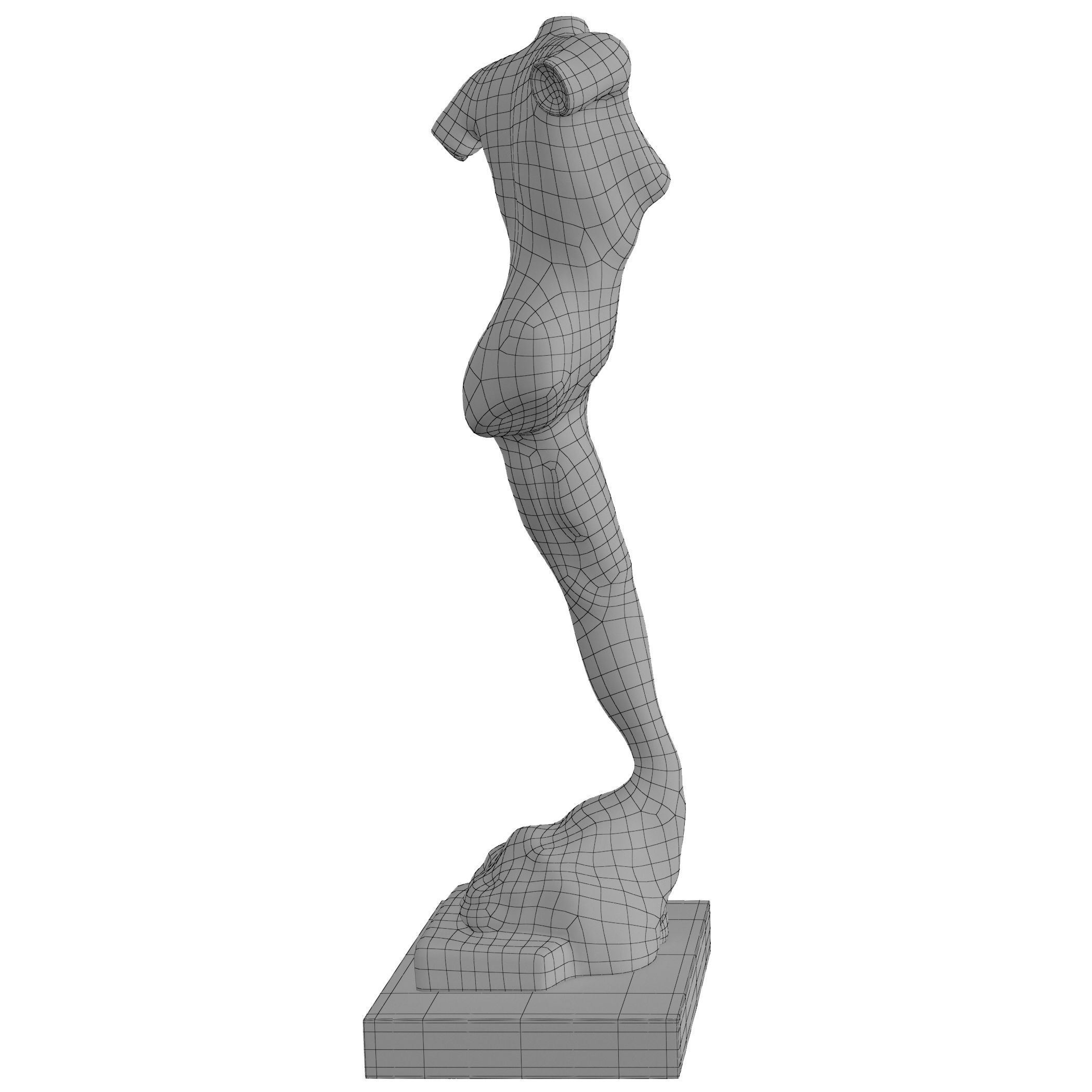 Bronze Sculpture 3D model_6
