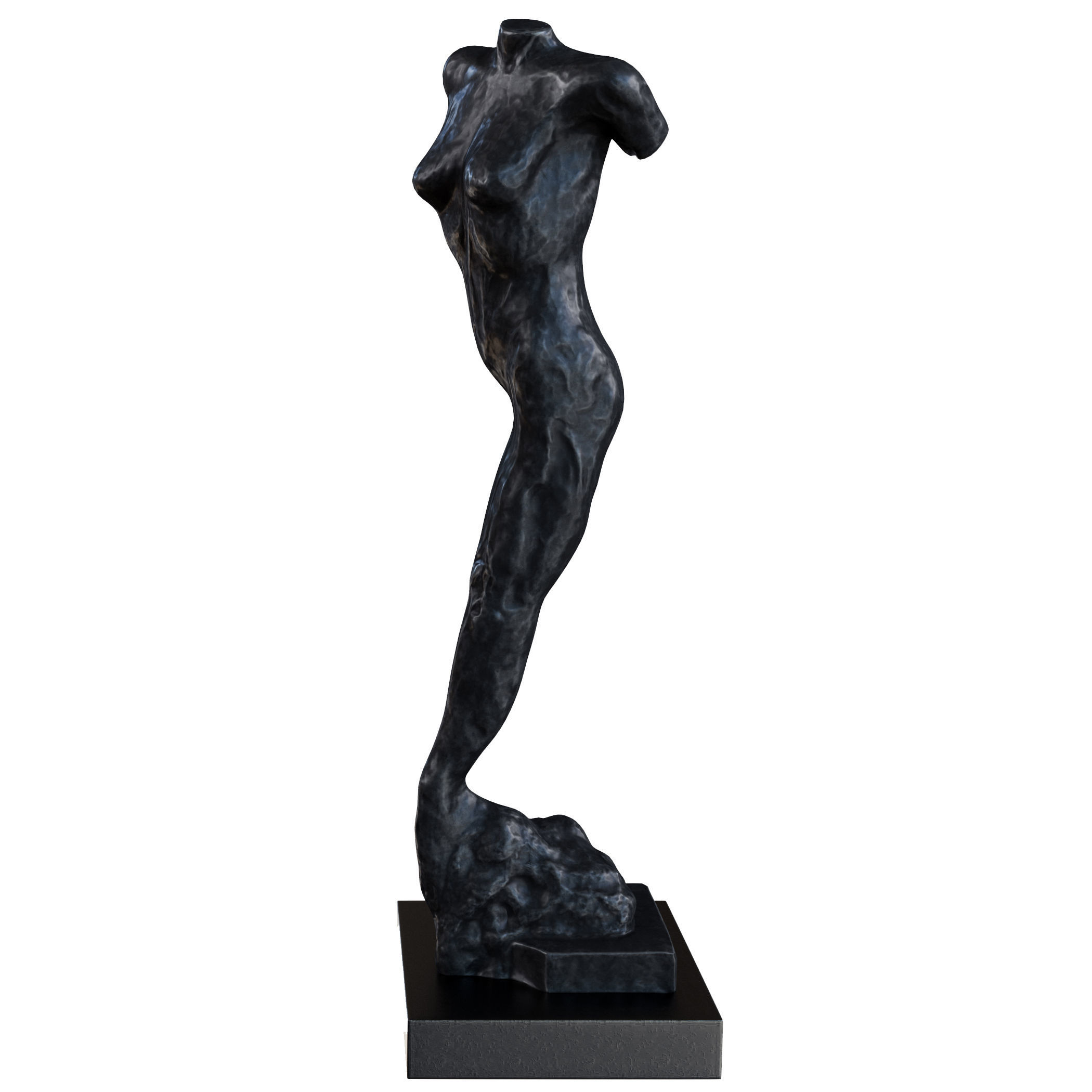 Bronze Sculpture 3D model_1