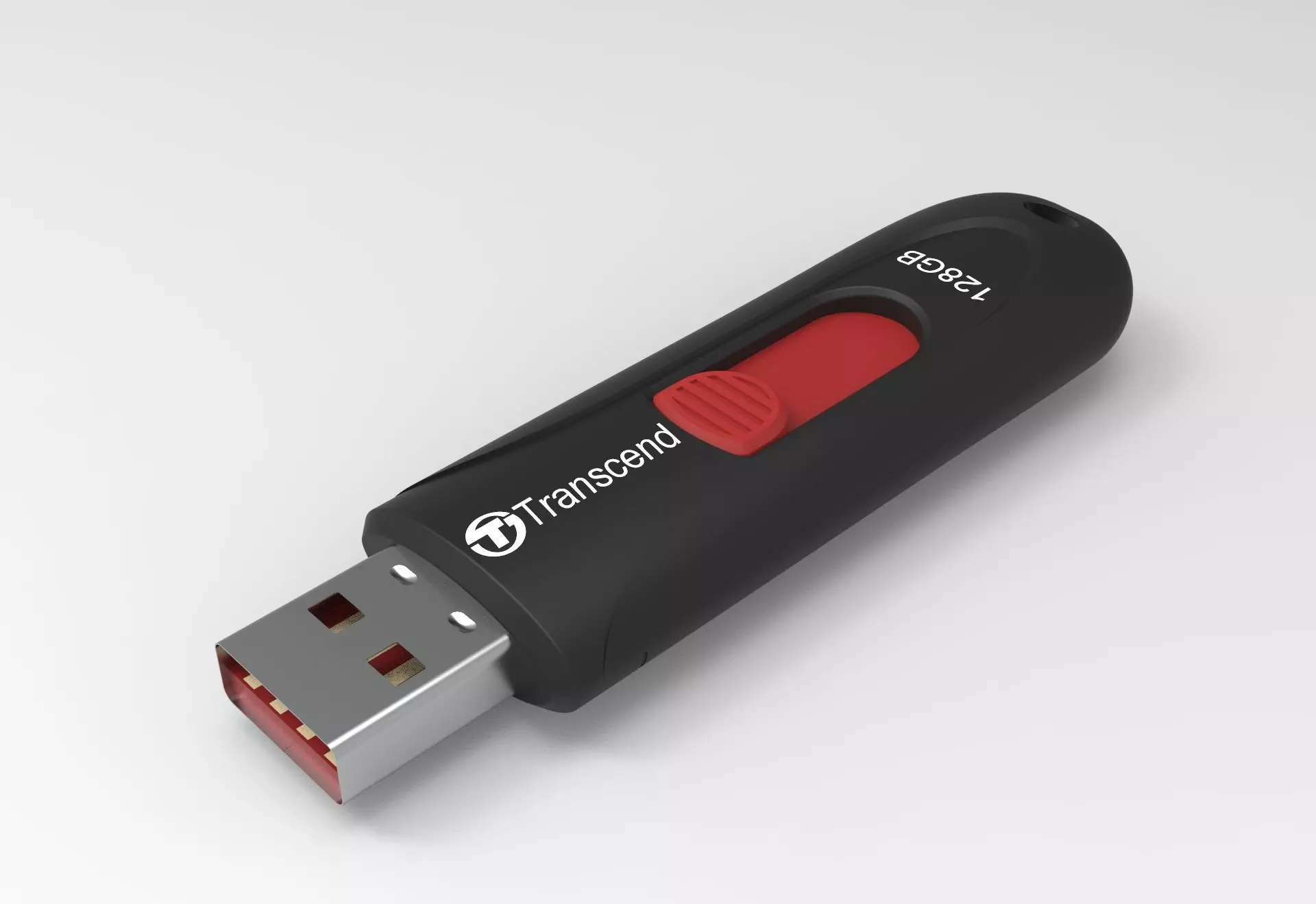 Transcend USB Flash Drive 3D model_0