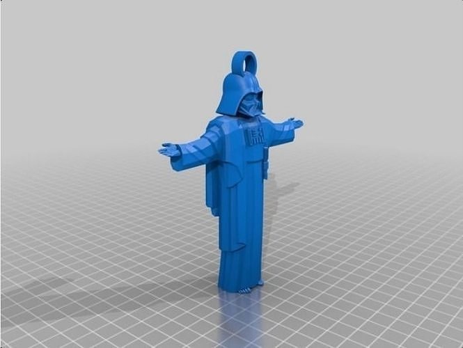 Colguije VADER JESUS Free 3D model