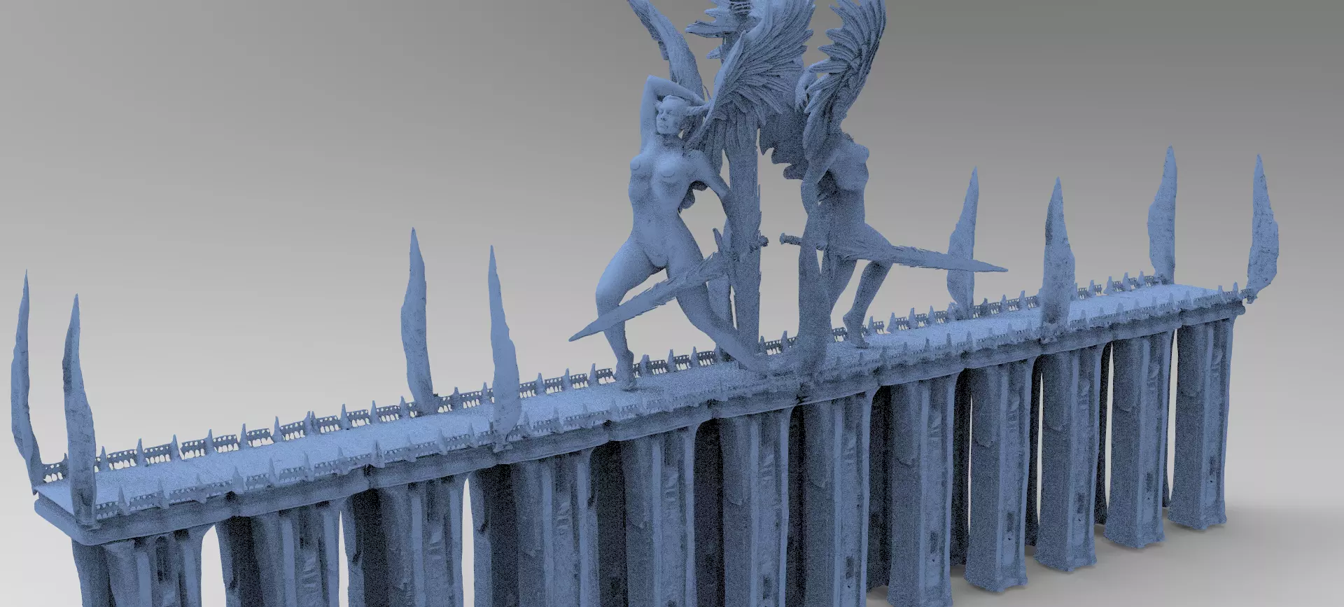 Arthurian bridge 3 3D model_0