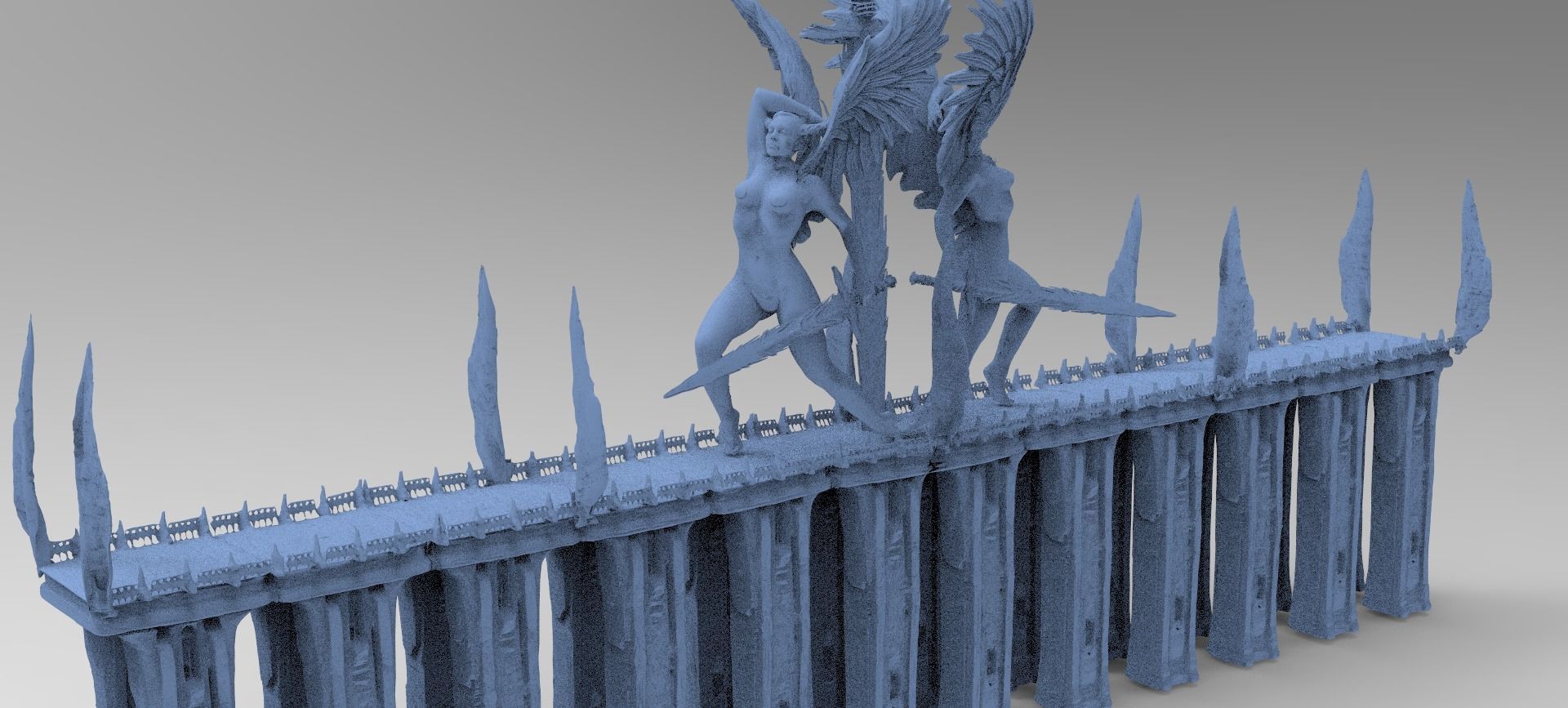Arthurian bridge 3 3D model_1