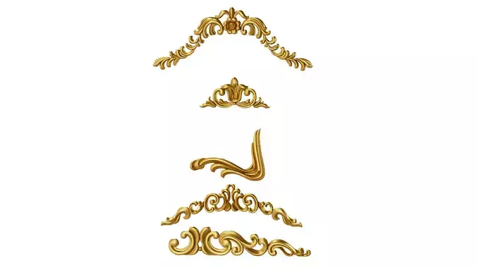 Classic decor ornament 193