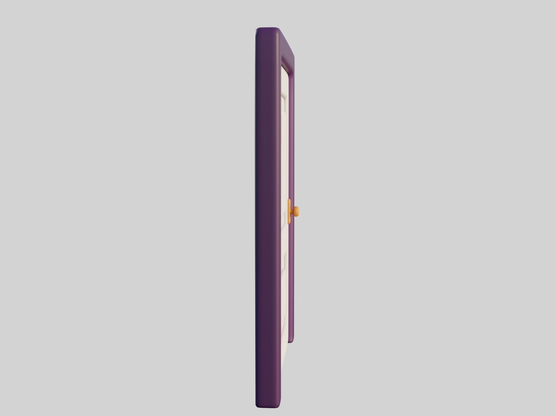Cartoon Door 6a 3D model_7