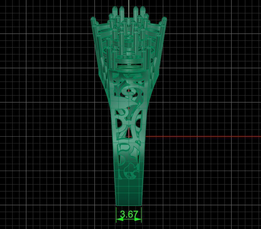 Jewelry ring 170 3D print model_5