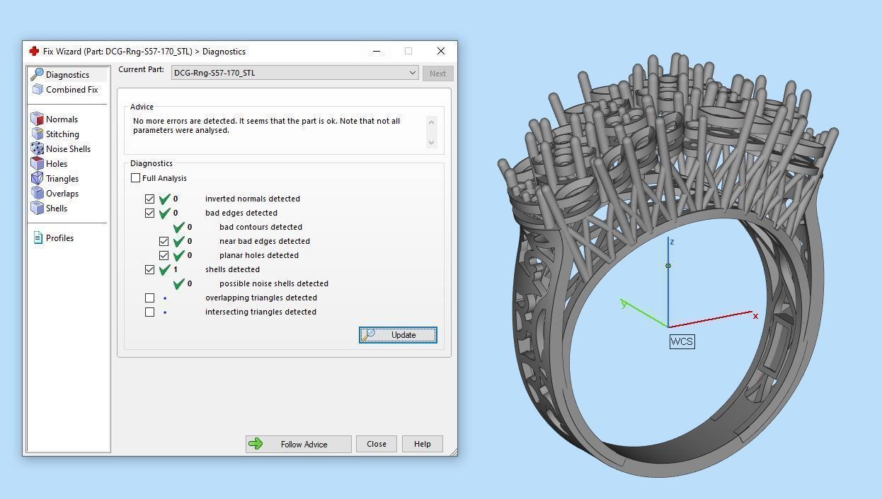 Jewelry ring 170 3D print model_6