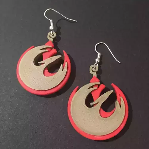 Rebel Phoenix Earrings