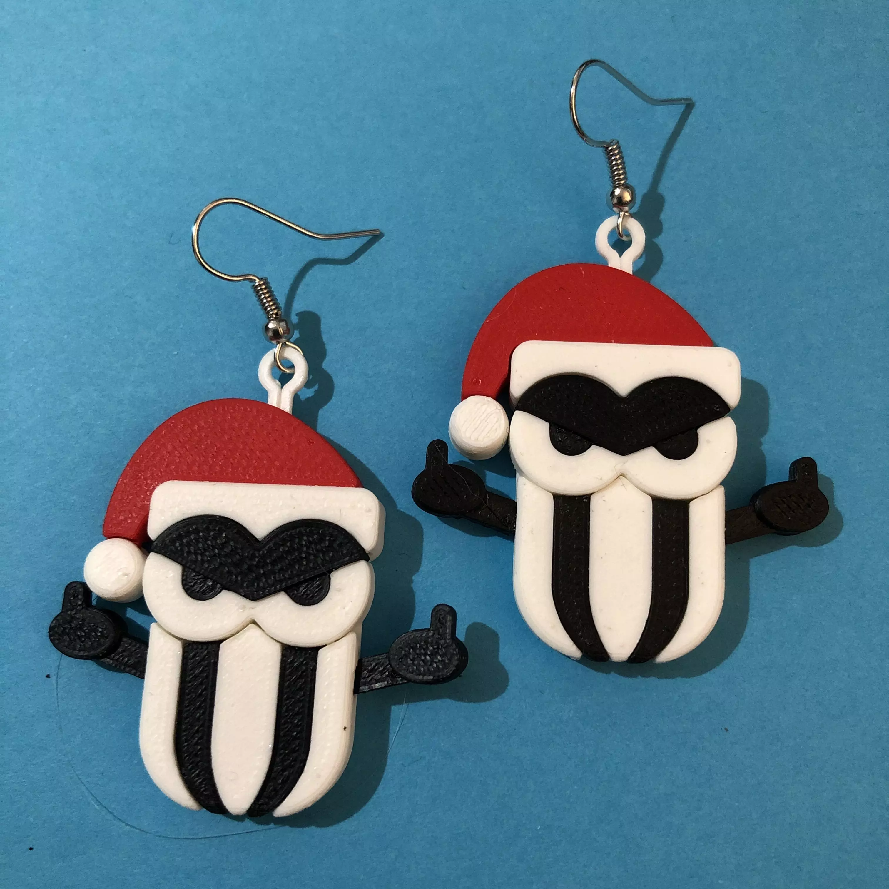 Salty Humbug Earrings 3D print model_0
