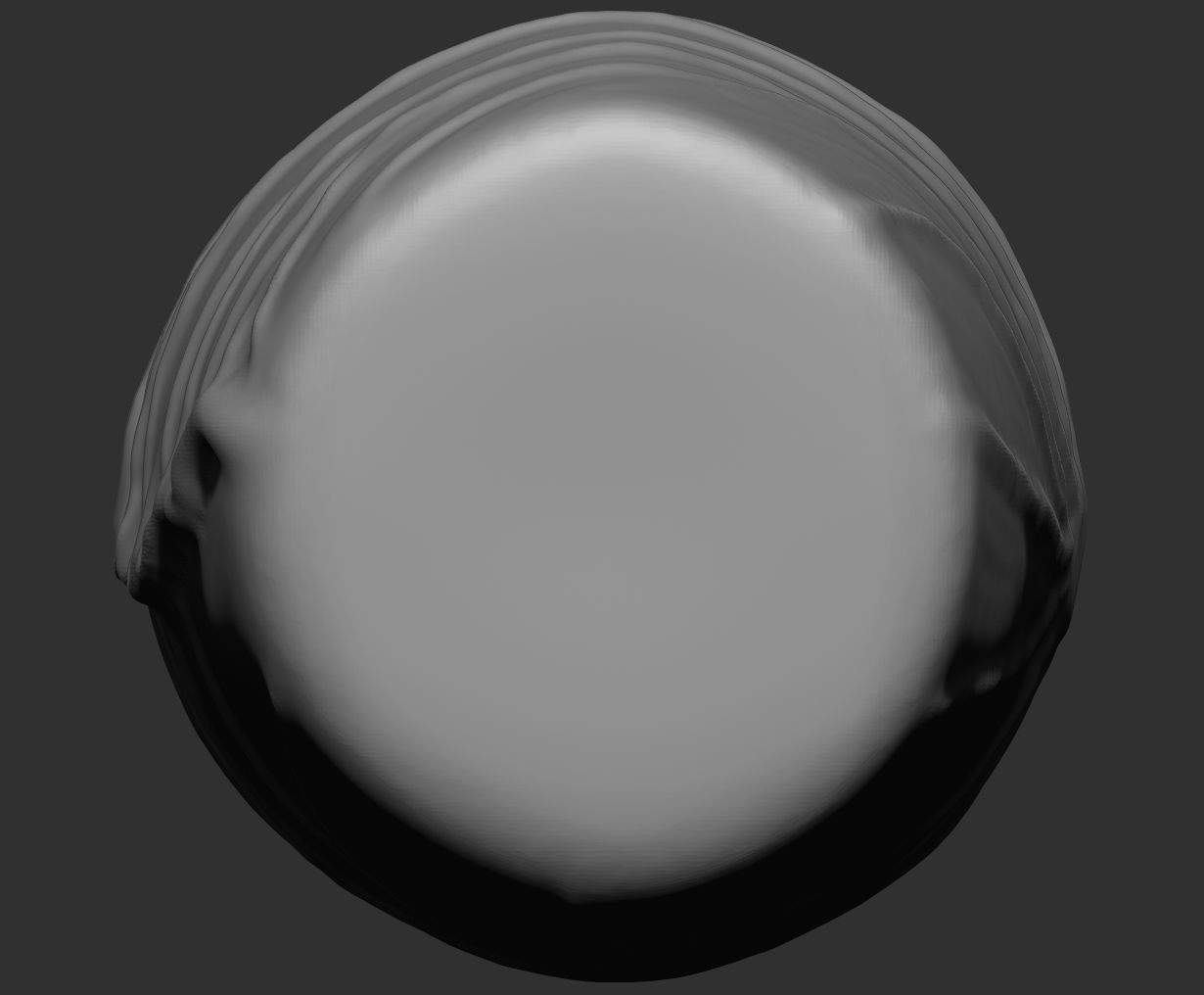 Vase-01 head with hole in it Low-poly 3D model_24