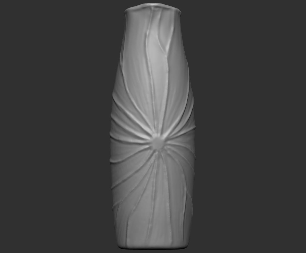 Vase-01 head with hole in it Low-poly 3D model_22