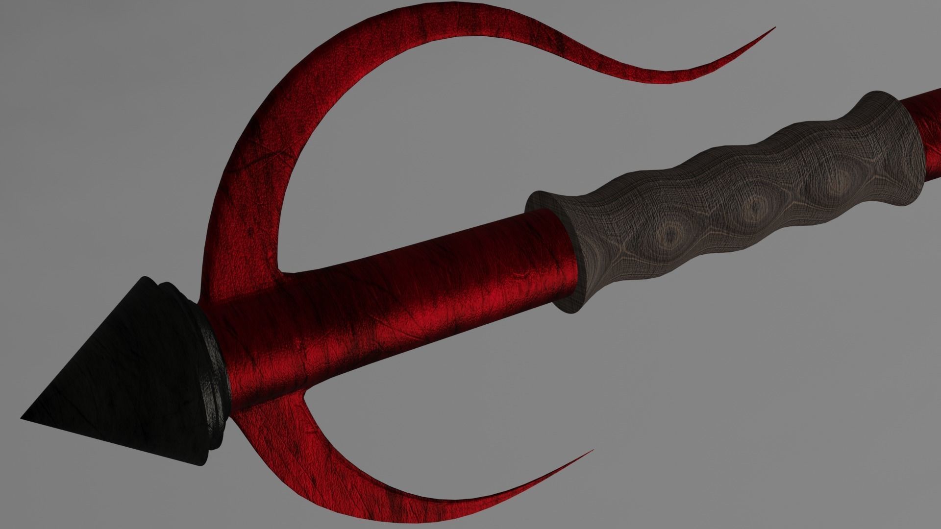 Red Scythe 3D model_3