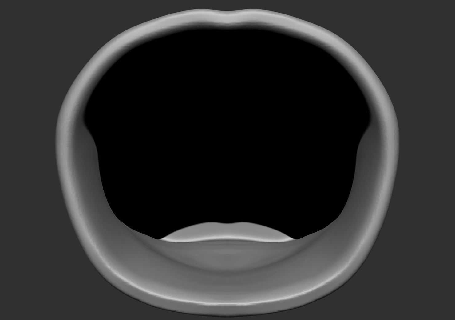 Vase-04 female nipple Low-poly 3D model_9