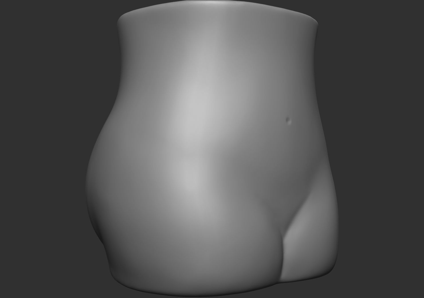 Vase-04 female nipple Low-poly 3D model_8