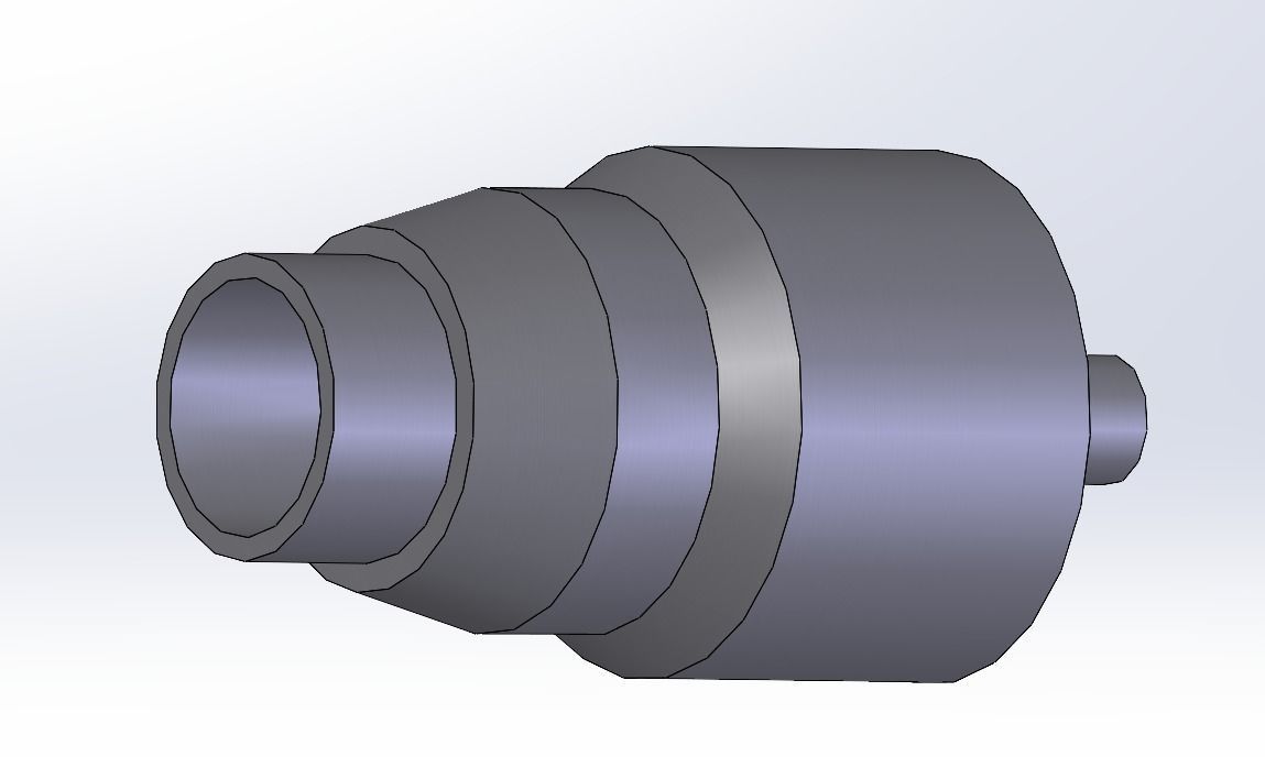 Inflatables adapter to standard Schrader valve 3D print model_1