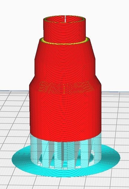 Inflatables adapter to standard Schrader valve 3D print model_4