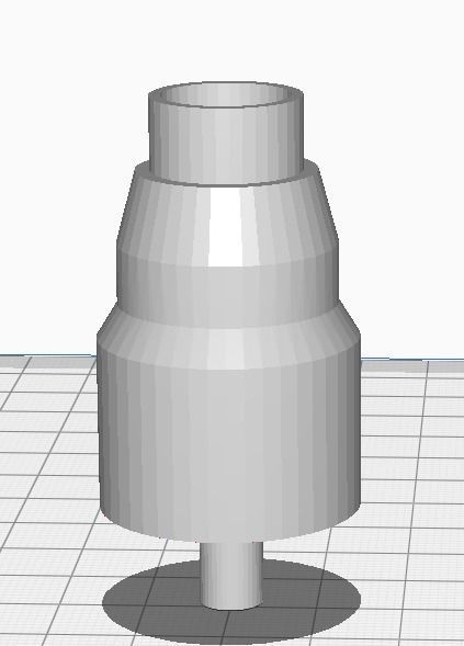 Inflatables adapter to standard Schrader valve 3D print model_3