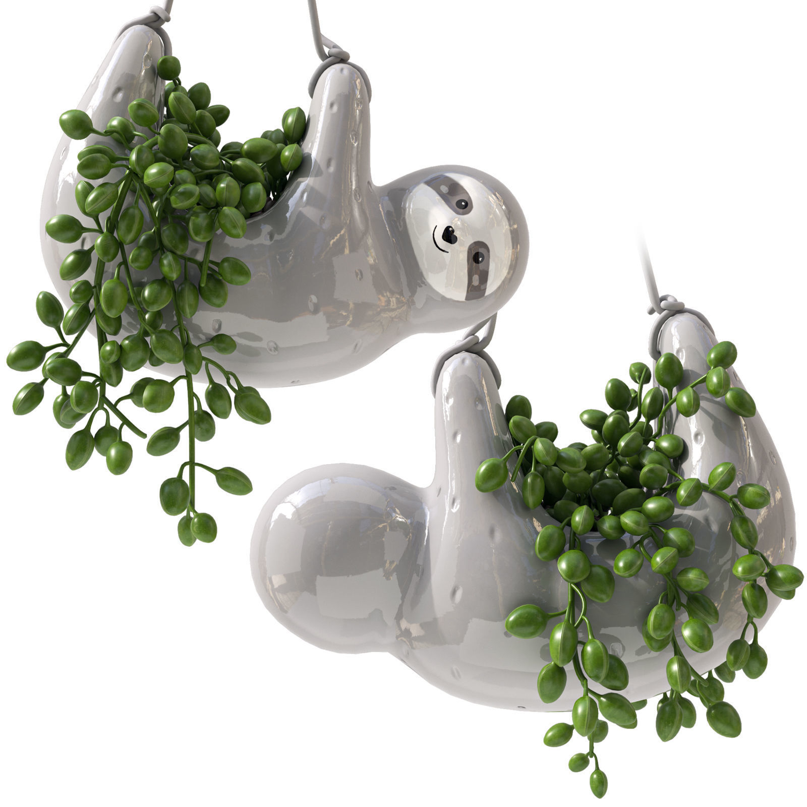 Vase 09 Low-poly 3D model_1