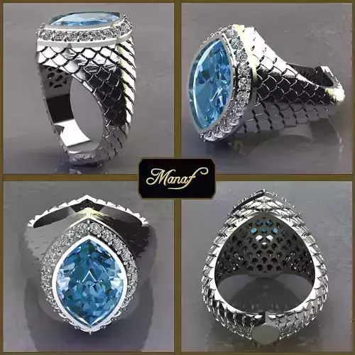 Mens ring  STL 