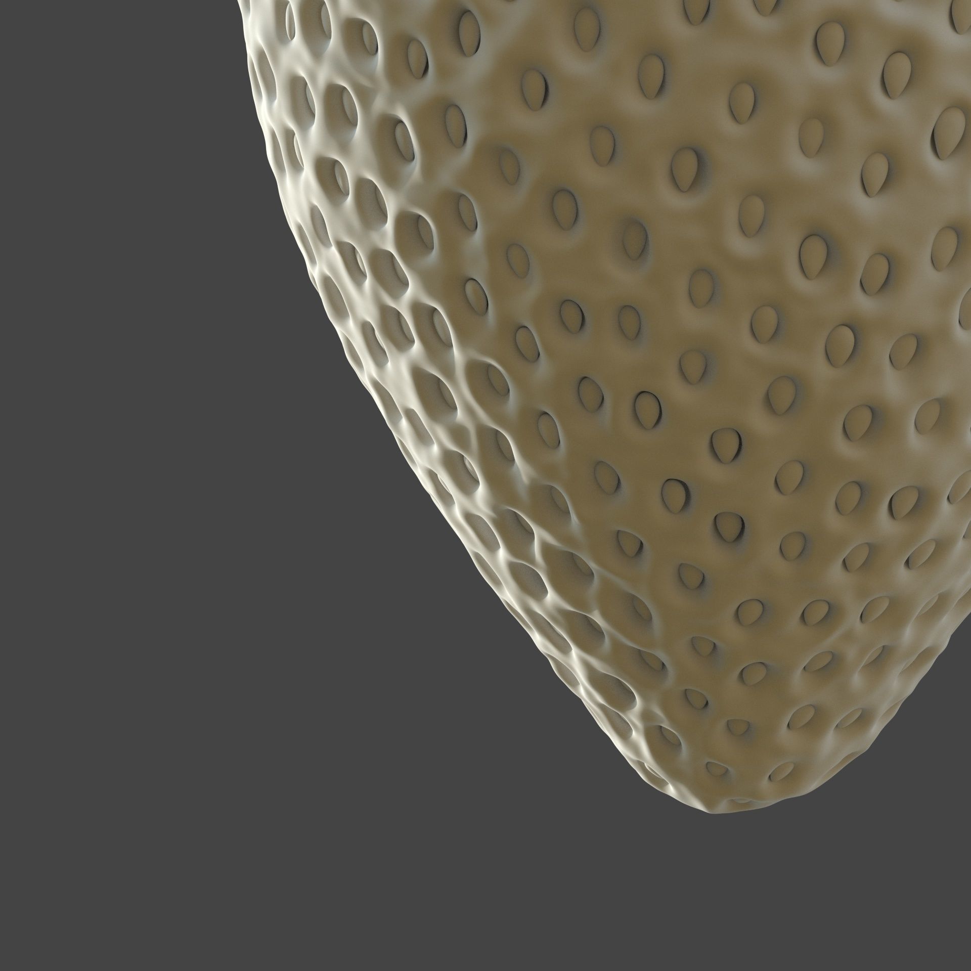 Strawberry 3D model_1