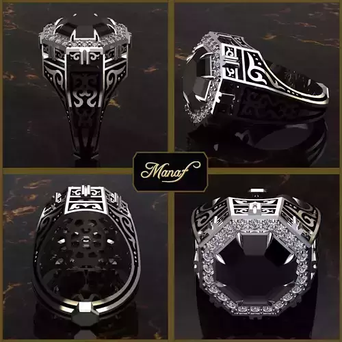 Mens ring STL
