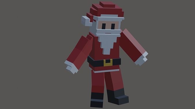  Santa Claus Free 3D model
