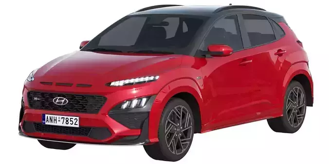 Hyundai Kona N-Line 2022 3D model