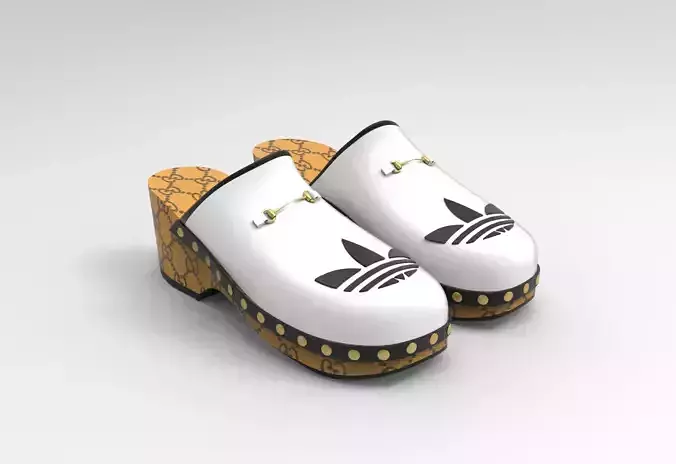 Adidas x Gucci Horsebit Clog