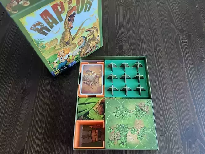 Raptor Board Game Organizer Insert 3D print model