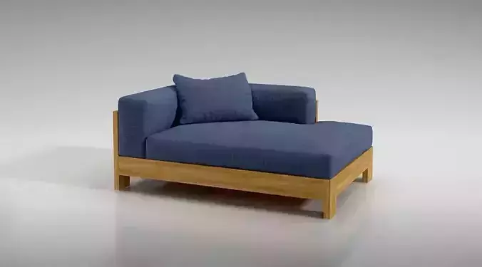 Modern Wooden Lounge Chair