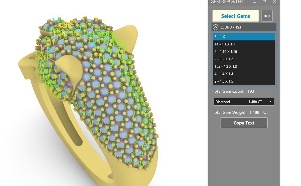 LIGHTWEIGHT PANTHER RING  3D print model_9