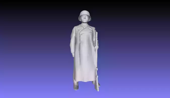 Printle Famous Seargent Schultz 3D print model
