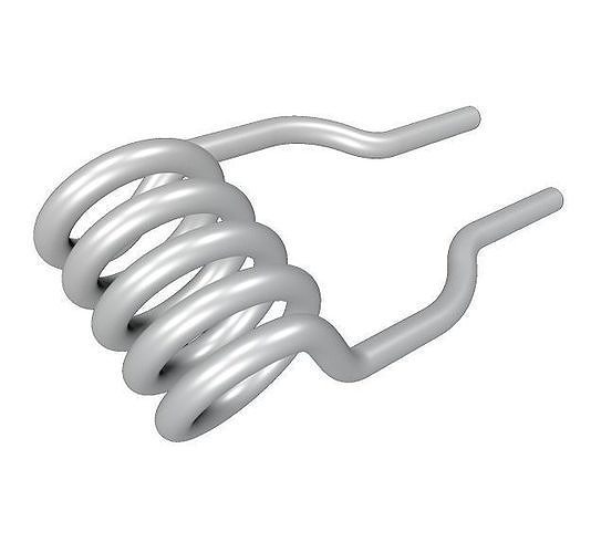 Steel Heating Coil 3D model