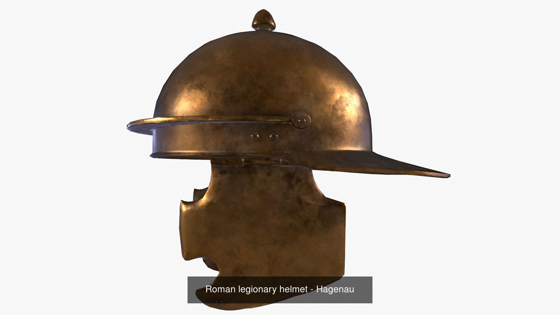 Roman helmet pack 3D Model Collection_7