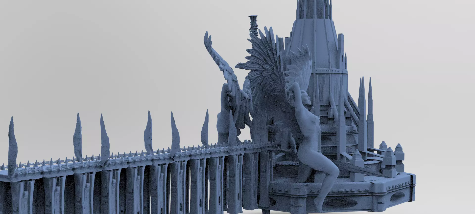 Sir Lancelot Castle Fortress 1  3D model_0