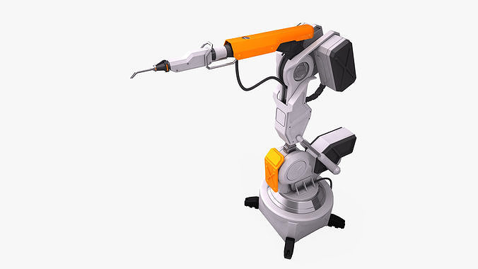 Industrial Robot 3D model