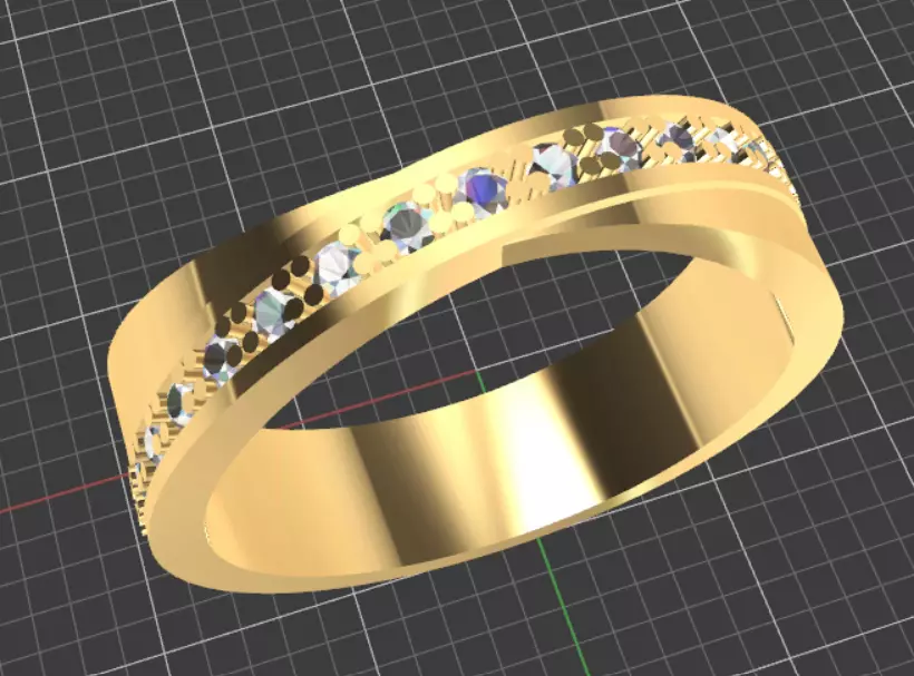engagement ring Free 3D model