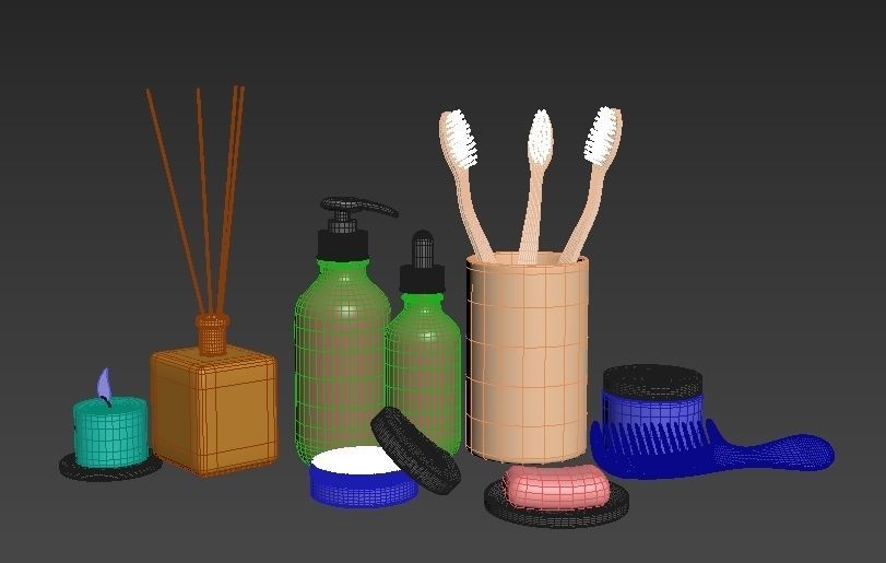 Bathroom  Kit 3D model_6
