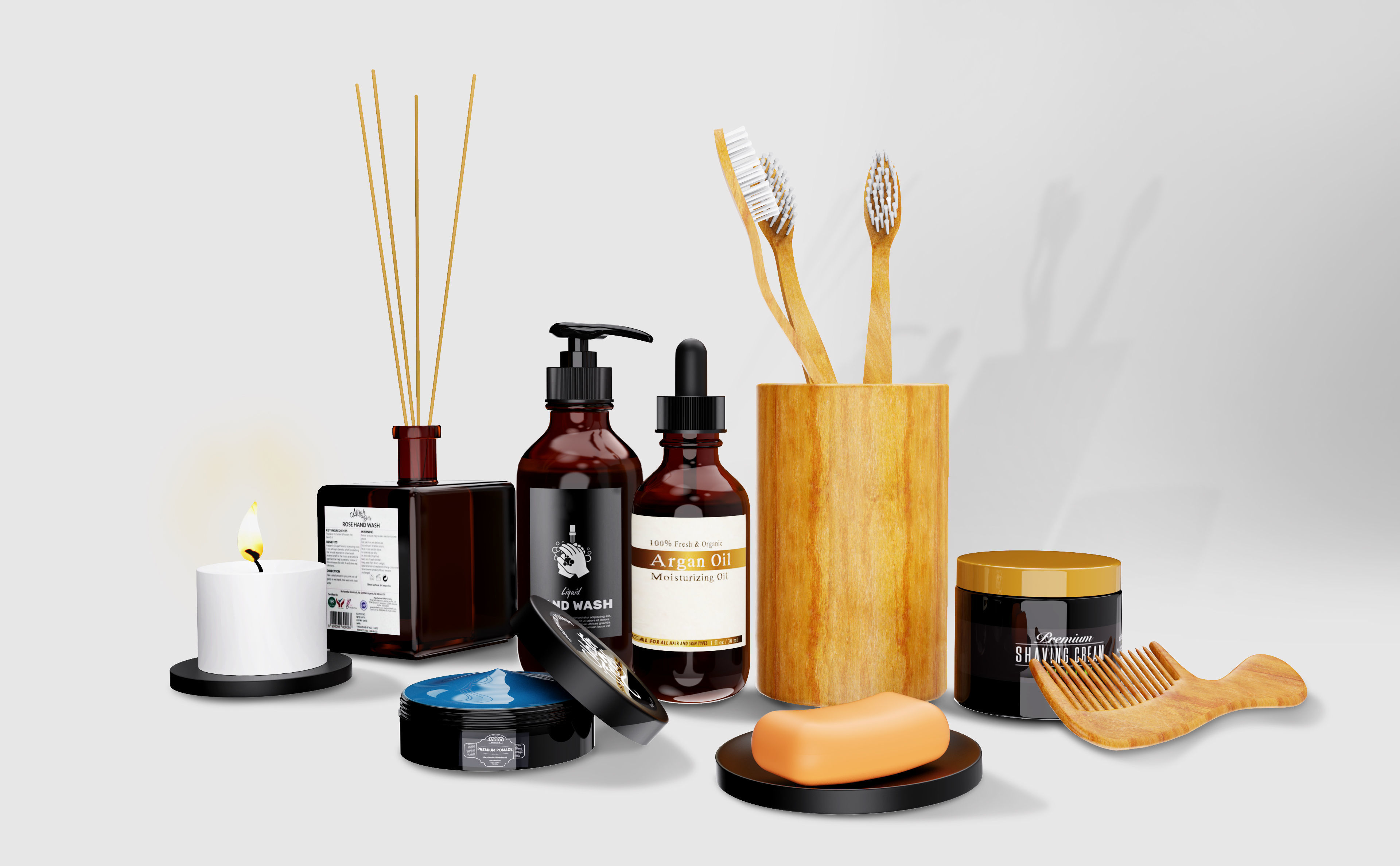 Bathroom  Kit 3D model_1