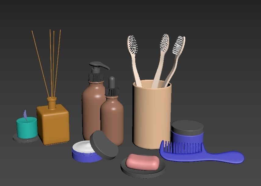 Bathroom  Kit 3D model_3