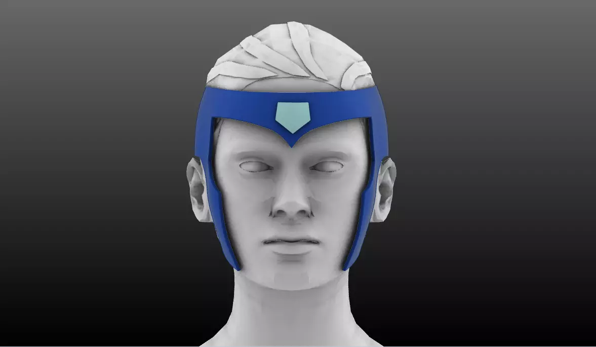 Jean Grey Headpiece Comic  3D print model_0