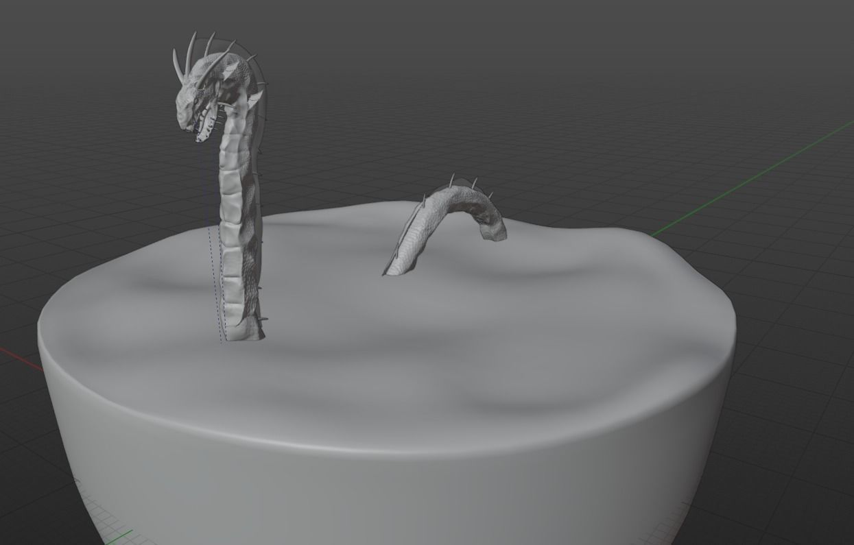 Sea Monster 3D model_8