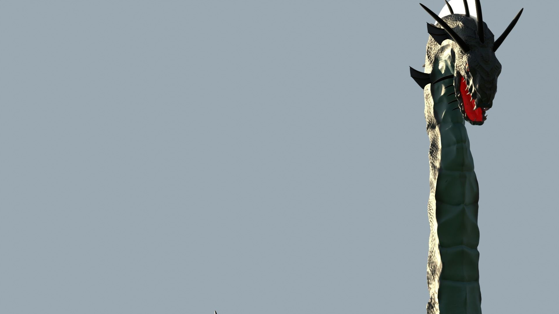 Sea Monster 3D model_3