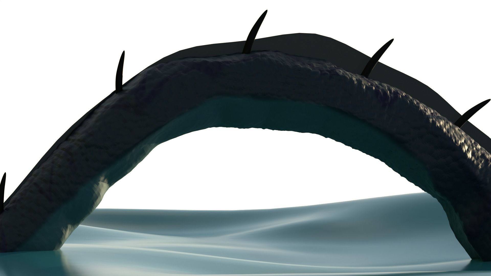 Sea Monster 3D model_4