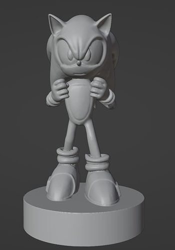 Sonic - 03 3D print model