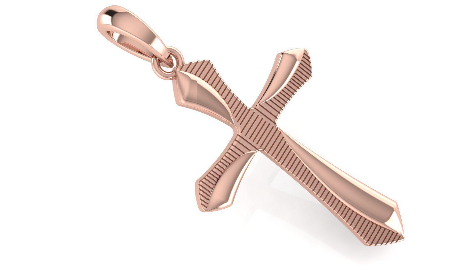 CROSS PENDANT CR144 3D print model_2