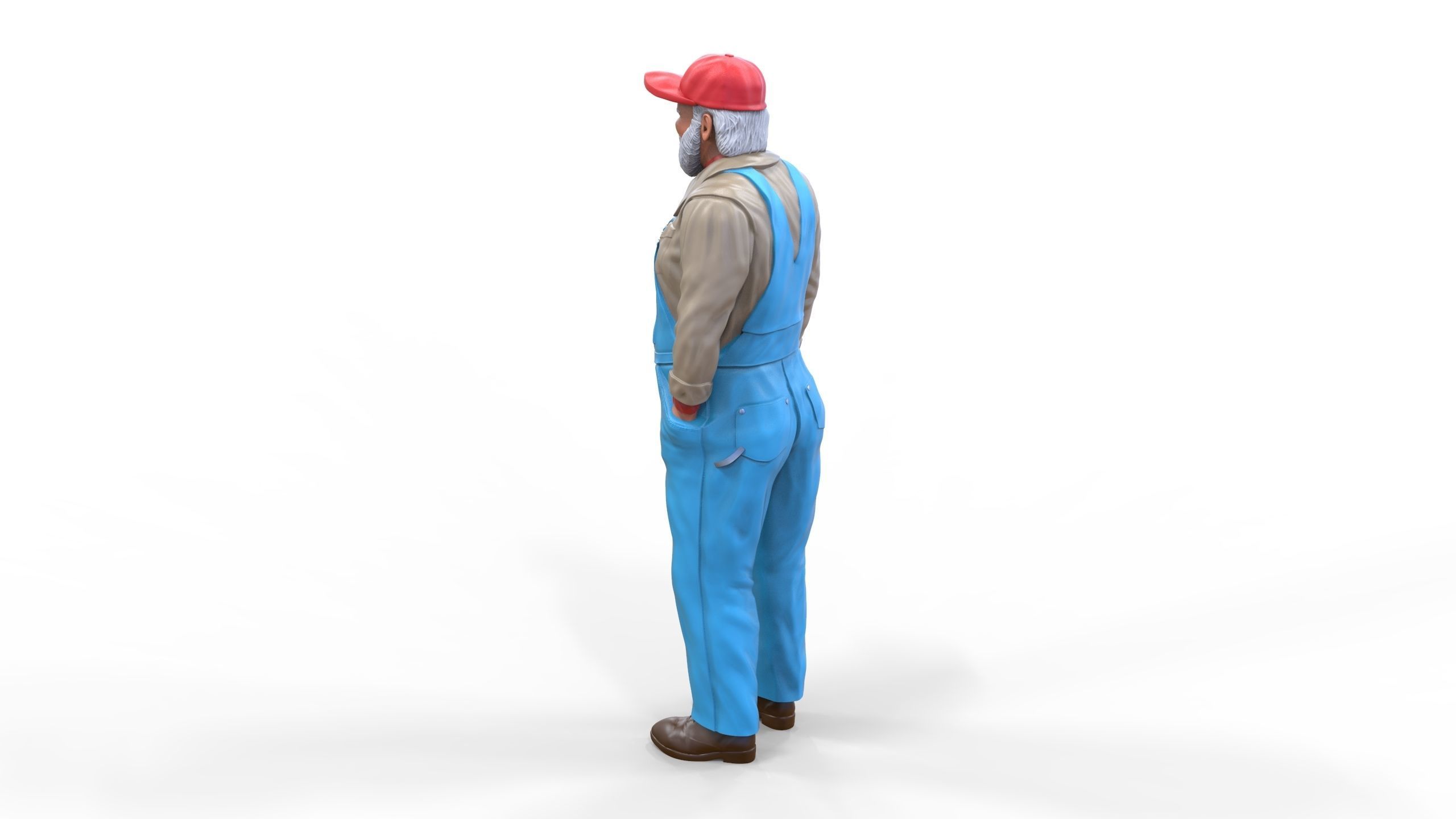 N4 Uncle Jesse Dukes of Hazzard 3D print model_11