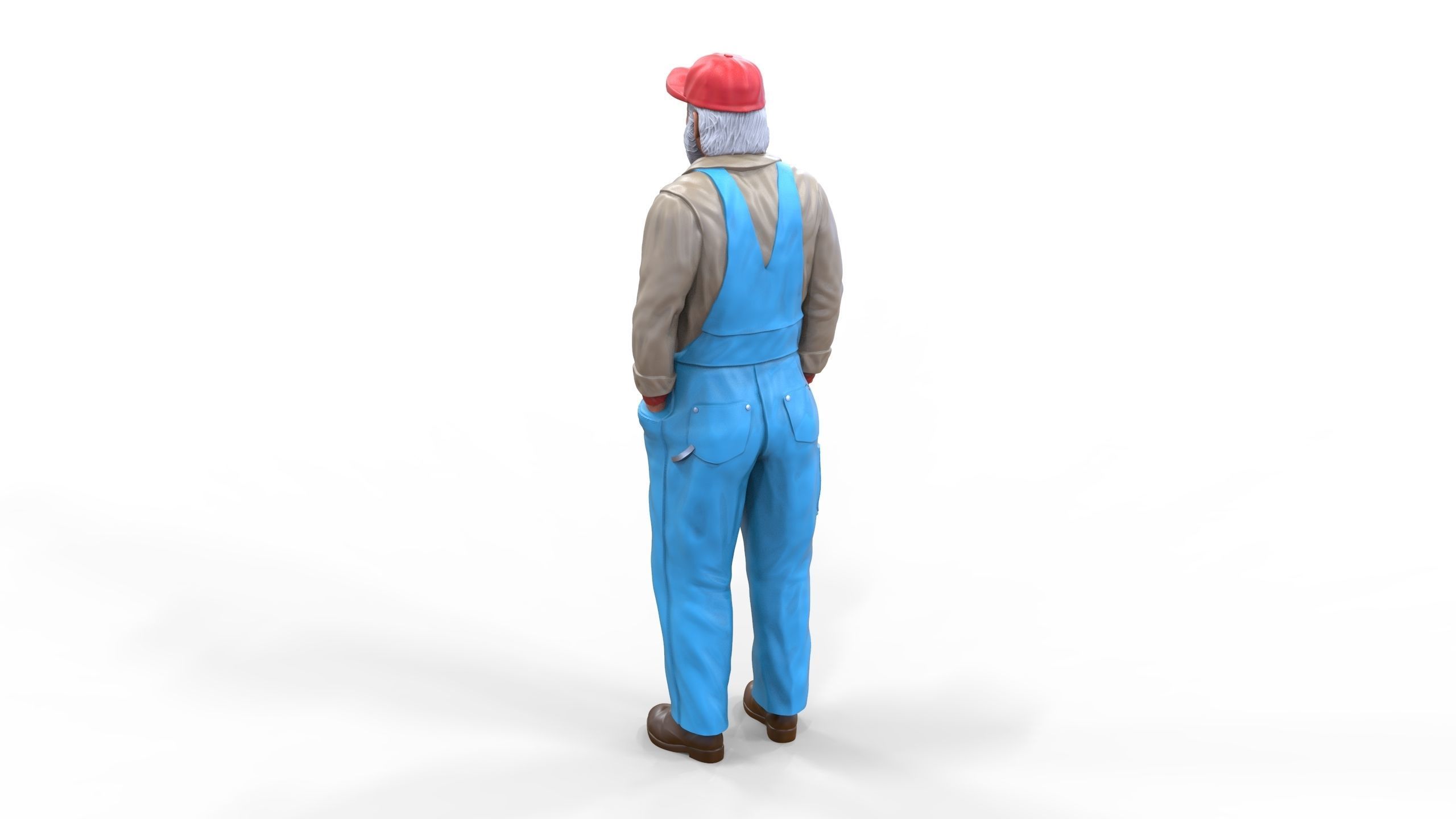 N4 Uncle Jesse Dukes of Hazzard 3D print model_13