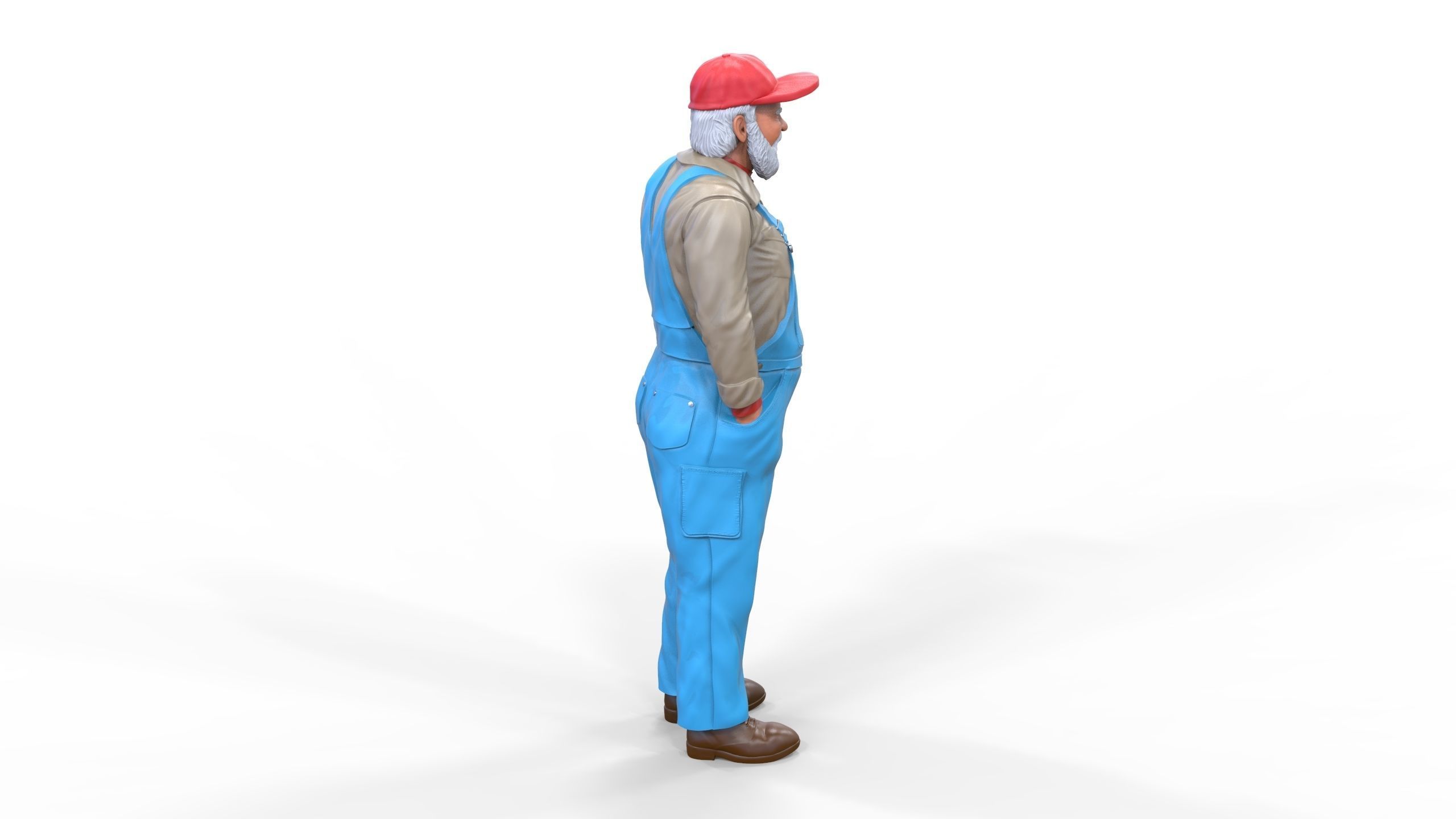 N4 Uncle Jesse Dukes of Hazzard 3D print model_19