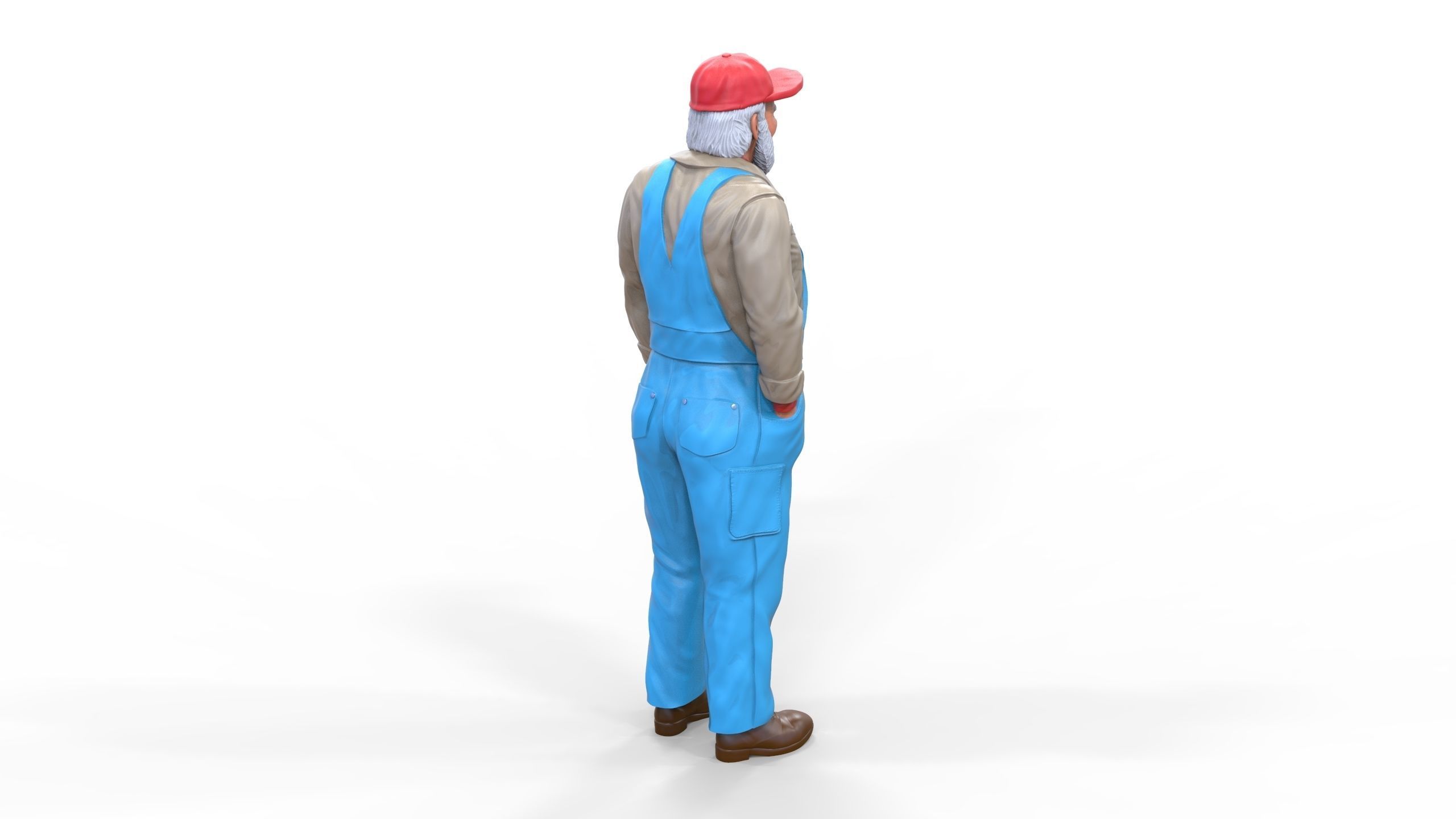 N4 Uncle Jesse Dukes of Hazzard 3D print model_18